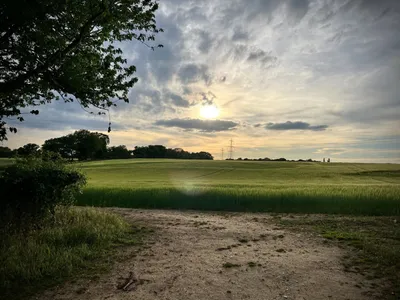 Sunset in Suffolk